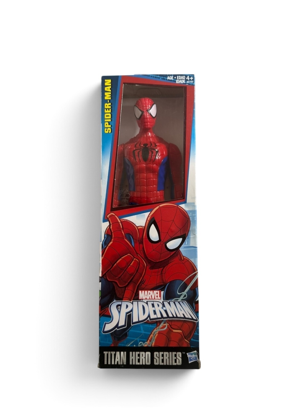 Marvel Spider-Man Titan Hero Series 12" Action Figure in Classic Red and Blue, 4